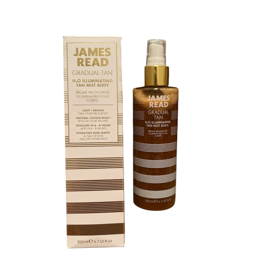 James Read Gradual Tan H2O Illuminating Tan Mist Body in Light/Medium